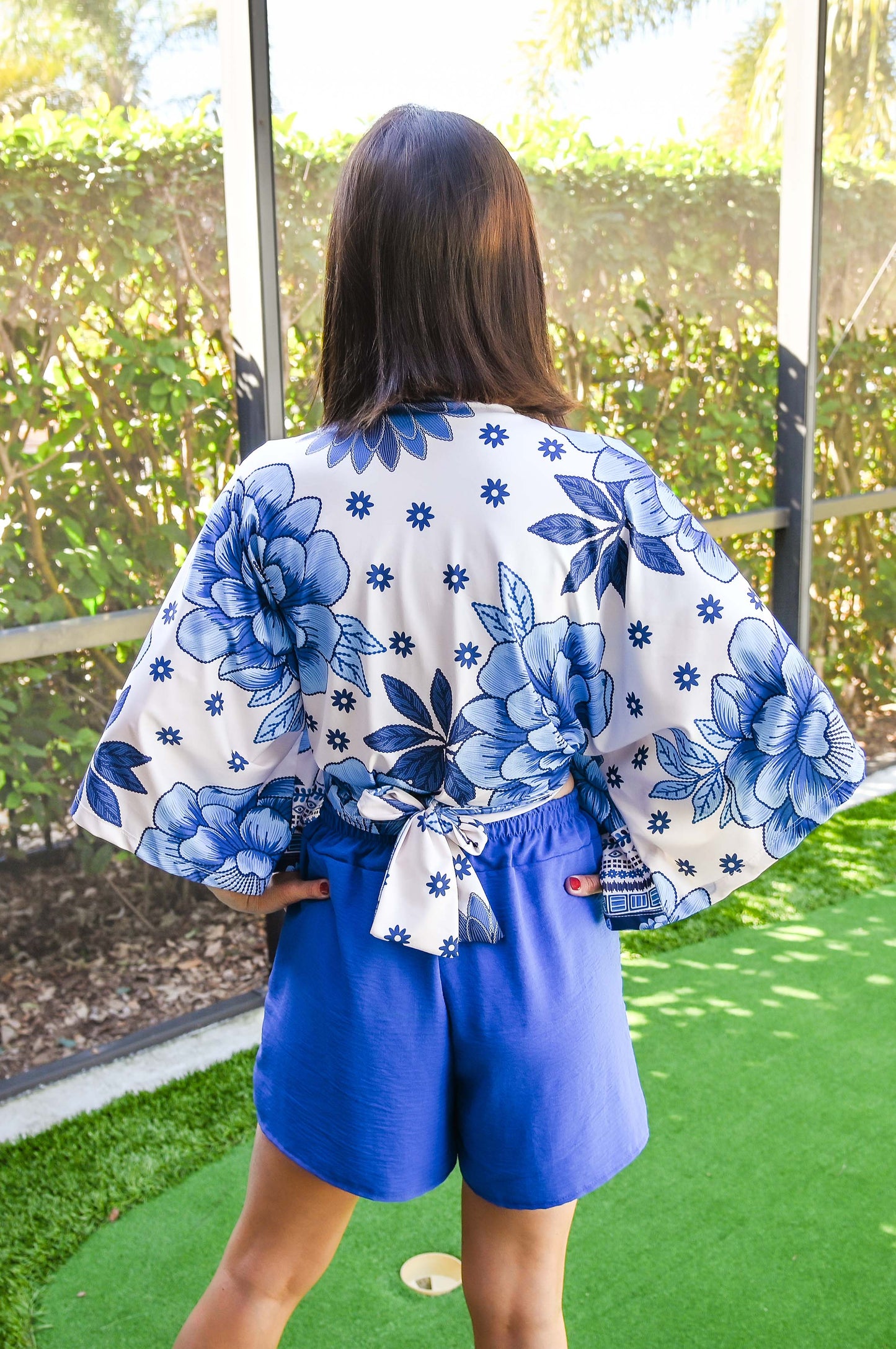 Eden Front Tie Crop Top