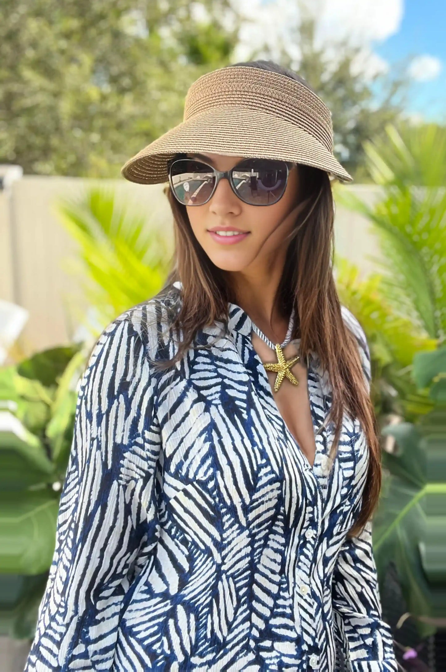 Sun-Kissed Visor - Khaki