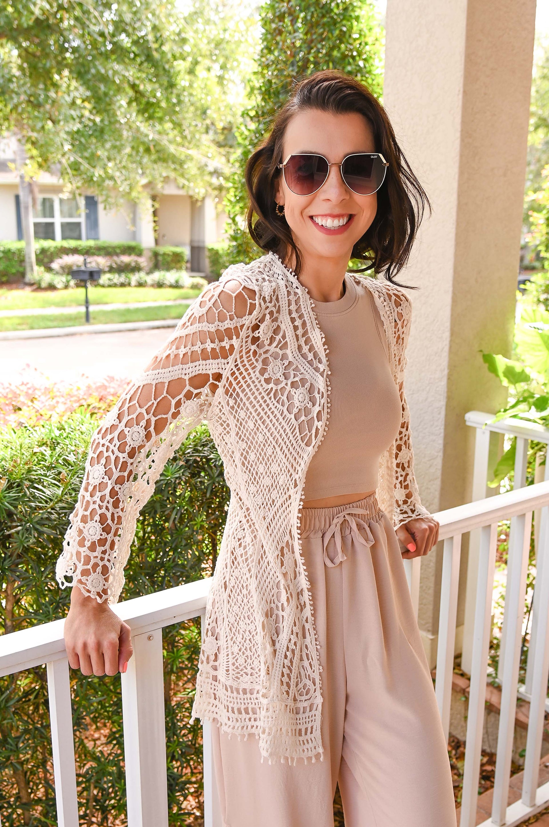 Khloe Crochet Kimono – Loloh Boutique